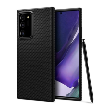 Spigen Liquid Air Samsung Galaxy Note 20 Ultra Matte Black tok, fekete tok és táska