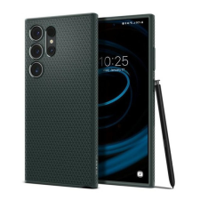 Spigen Liquid Air Samsung Galaxy S24 Ultra tok, zöld tok és táska