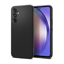Spigen liquid air szilikon telefonvédő (ütésállóság, légpárnás sarok, rombusz) fekete acs07519 tok és táska