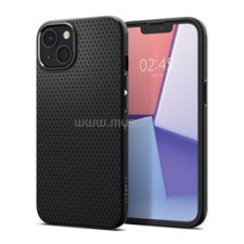Spigen LIQUID AIR szilikon telefonvédő (ütésállóság, légpárnás sarok, rombusz) FEKETE (ACS03519) tok és táska