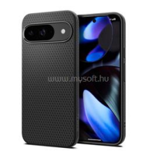 Spigen LIQUID AIR szilikon telefonvédő (ütésállóság, légpárnás sarok, rombusz) FEKETE (ACS07682) tok és táska