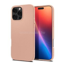 Spigen LIQUID AIR szilikon telefonvédő (ütésállóság, légpárnás sarok, rombusz) ROZÉARANY (ACS08687) tok és táska