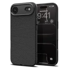Spigen Liquid Air tok, Apple iPhone Air - matt fekete tok és táska