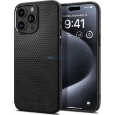 Spigen Liquid Air tok iPhone 16 Pro Max - fekete tok és táska