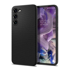 Spigen Liquid Air Tok Samsung Galaxy S23-hoz - Szilikon, Fekete tok és táska
