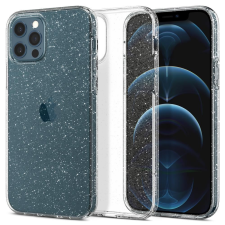 Spigen Liquid Crystal Glitter Apple iPhone 12/12 Pro tok átlátszó-csillámos (ACS01698) (ACS01698) tok és táska