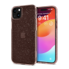 Spigen Liquid Crystal Glitter Apple iPhone 15 Plus tok, csillámos rózsaszín átlátszó