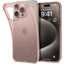 Spigen Liquid Crystal Glitter iPhone 15 Pro Max tok áttetsző rózsaszín-csillámos (ACS06560) tok és táska