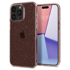 Spigen Liquid Crystal Glitter, rózsakvarc - iPhone 15 Pro tok tok és táska