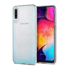 Spigen LIQUID CRYSTAL GLITTER szilikon telefonvédő (ütésállóság, légpárnás sarok, csillámporos) ÁTLÁTSZÓ (611CS26441) tok és táska