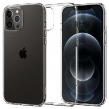 Spigen Liquid Crystal iPhone 12 Pro Max Crystal védőtok, átlátszó tok és táska
