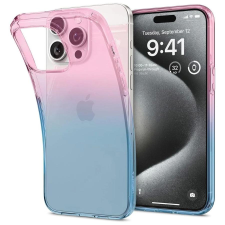 Spigen LIQUID CRYSTAL iPhone 15 Pro készülékhez tok GRADATION rózsaszín tok és táska