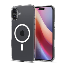Spigen Liquid Crystal MagFit iPhone 16 tok, Crystal Clear, átlátszó ACS08390 tok és táska