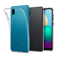 Spigen Liquid Crystal Samsung Galaxy A02 tok, Crystal Clear, átlátszó tok és táska