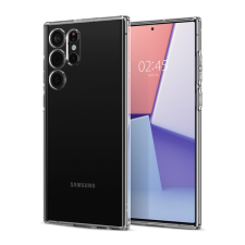 Spigen Liquid Crystal Samsung Galaxy S22 Ultra tok,Crystal Clear, átlátszó tok és táska