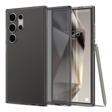 Spigen liquid crystal szilikon telefonvéd&#337; (ütésállóság, légpárnás sarok) sötétszürke acs07284 tok és táska