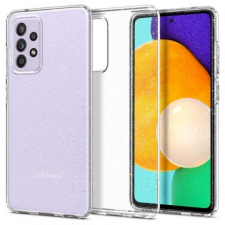 Spigen Liquid Crystal szilikon tok Samsung Galaxy A72, glitter átlátszó tok és táska