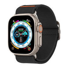 Spigen Lite Fit Ultra Apple Watch 49/45/44/42mm szövet szíj fekete okosóra kellék