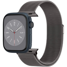 Spigen Metal Fit Graphite Apple Watch 49mm/45mm/44mm/42mm okosóra kellék