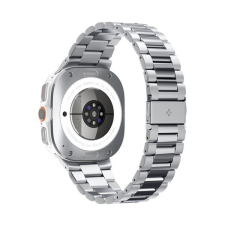 Spigen modern fit pótszíj (egyedi méret, fém) ezüst amp08823 okosóra kellék