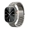 Spigen MODERN FIT pótszíj (egyedi méret, nagy, fém) TITÁNSZÜRKE (AMP09105)