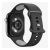Spigen NANO POP pótszíj (egyedi méret, nagy, matt, szilikon) FEKETE Apple Watch Series 5 44mm, Watch Series 4 44mm, Watch Series 3 42mm