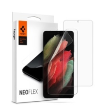 Spigen Neo FlexHD Samsung Galaxy S21 Ultra hajlított kijelzővédő fólia (2db előlapi) mobiltelefon kellék