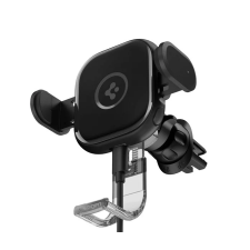 Spigen OneTap UTS12W Univerzális mobiltelefon autós tartó/töltő - Fekete mobiltelefon kellék
