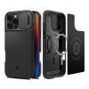 Spigen Optik Armor Mag Apple iPhone 16 Pro Max Magsafe tok fekete ACS08015