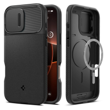 Spigen OPTIK ARMOR MAG MAGSAFE iPhone 16 Pro készülékhez tok fekete tok és táska