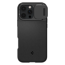 Spigen Optik Armor Mag MagSafe tok iPhone 16 Pro Max - fekete tok és táska