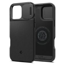 Spigen Optik Armor Magsafe tok iPhone 16 Pro - fekete tok és táska