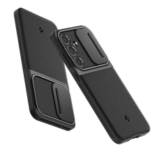 Spigen Optik Armor Samsung Galaxy S24 FE tok fekete (ACS08626) (ACS08626) tok és táska