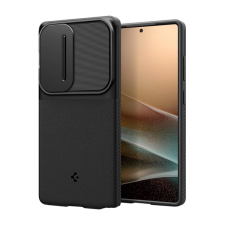 Spigen optik armor szilikon telefonvédő (kameravédő) fekete acs08969 tok és táska