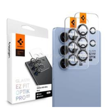 Spigen OPTIK PRO HD kameravédő üveg 2db (9H, csak lencse) FEKETE (AGL09084) mobiltelefon kellék