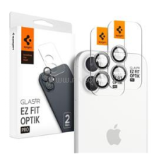 Spigen OPTIK PRO kameravédő üveg 2db (9H, csak lencse) ÁTLÁTSZÓ (AGL08531) mobiltelefon kellék
