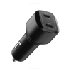 Spigen PowerArc autós töltő, Type-C-Type-C, 65W, fekete