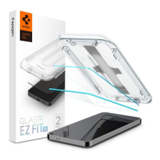  Spigen &quot;Glas.tR SLIM EZ Fit&quot; Samsung Galaxy S24+ Tempered kijelzővédő fólia (2db) mobiltelefon kellék