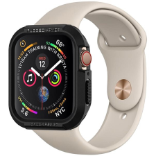 Spigen robusztus páncélzat fekete Apple Watch 4 44mm biztonságtechnikai eszköz