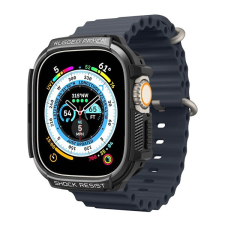 Spigen Rugged Armor Apple Watch Ultra 49mm, Fekete tok okosóra kellék