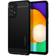 Spigen Rugged Armor Black Samsung Galaxy A52/A52 5G tok és táska