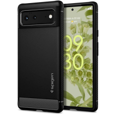 Spigen Rugged Armor Google Pixel 6 fekete tok tok és táska