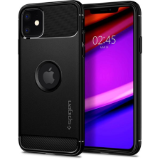 Spigen Rugged Armor iPhone 11 fekete tok tok és táska