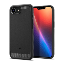 Spigen Rugged Armor MagFit tok iPhone 16e fekete (ACS09152) tok és táska