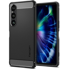 Spigen Rugged Armor Matte Black Sony Xperia 1 VI tok (ACS08296) tok és táska