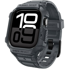 Spigen Rugged Armor Pro 2 Apple Watch 11 46mm tok - Dark Gray okosóra kellék