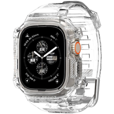 Spigen Rugged Armor Pro Crystal Clear Apple Watch Ultra 2/Ultra 49mm okosóra kellék