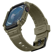 Spigen Rugged Armor "Pro" tok Apple Watch 10 46mm - olívazöld okosóra kellék