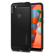 Spigen Rugged Armor Samsung Galaxy A11 tok fekete (ACS00855) (ACS00855) - Telefontok tok és táska