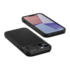 Spigen Rugged Armor Samsung Galaxy A25 Matte Black tok, fekete tok és táska